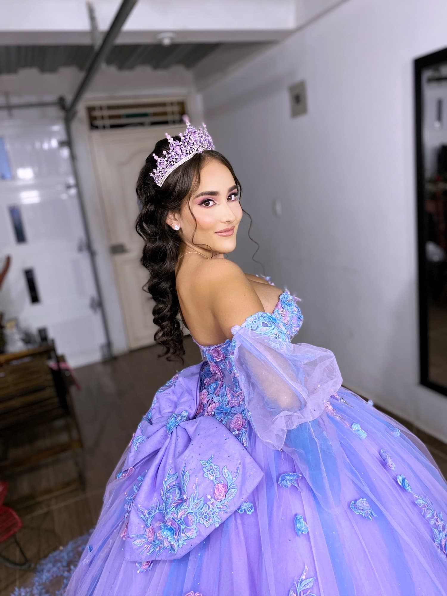 Maquillaje y peinado quinceañera